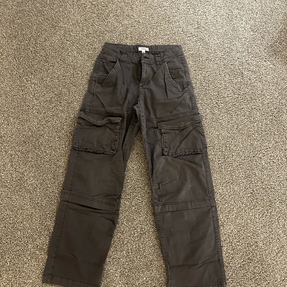 Garage Charcoal Cargo Pants